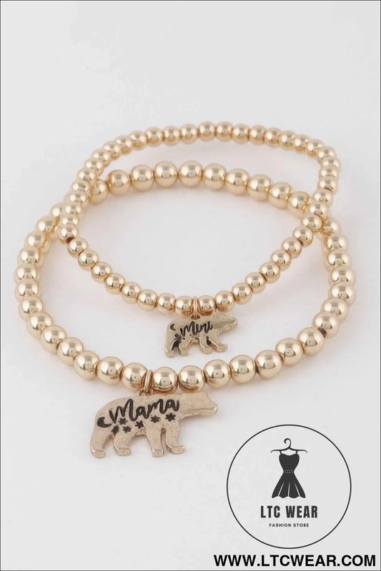 Mini N Mama Bear Bracelet