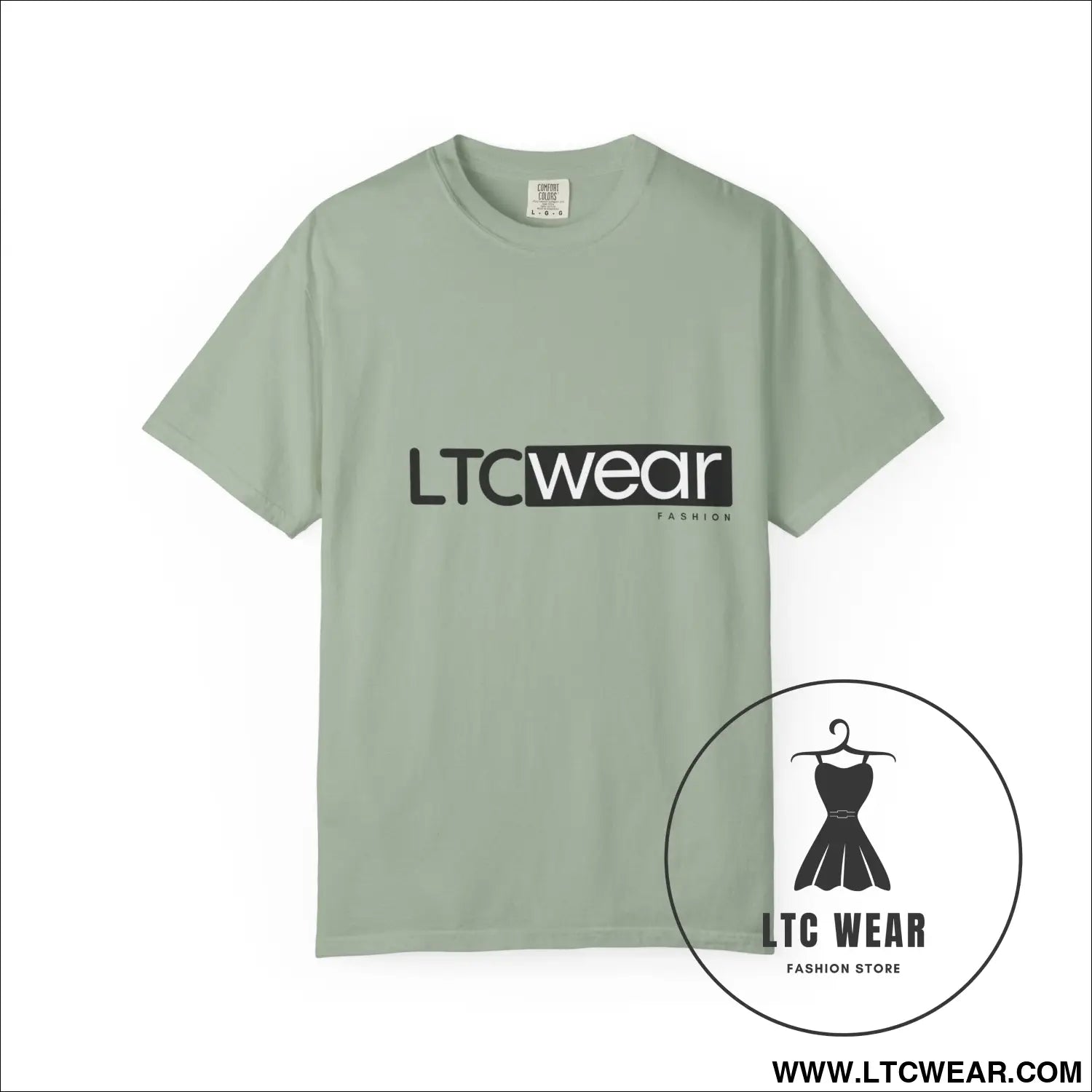 Minimal garment-dyed streetwear tee ltc wear - bay / s - t-shirt