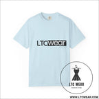 Minimal garment-dyed streetwear tee ltc wear - chambray / s - t-shirt