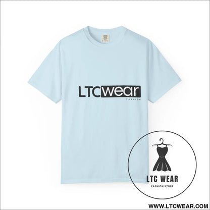 Minimal garment-dyed streetwear tee ltc wear - chambray / s - t-shirt