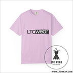 Minimal garment-dyed streetwear tee ltc wear - orchid / s - t-shirt
