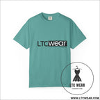 Minimal garment-dyed streetwear tee ltc wear - seafoam / s - t-shirt