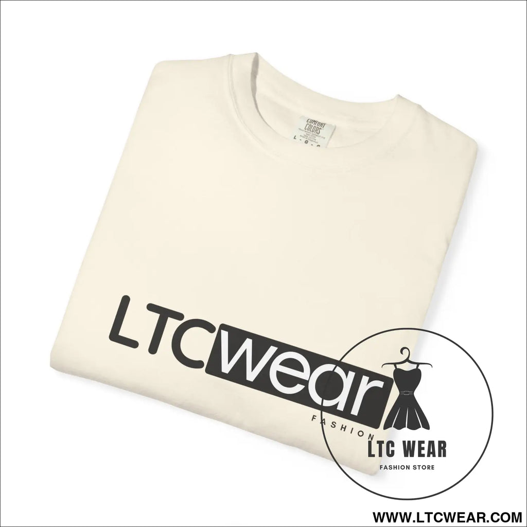 Minimal garment-dyed streetwear tee ltc wear - t-shirt
