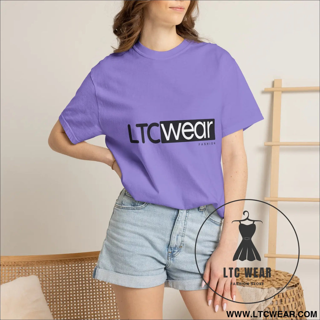 Minimal garment-dyed streetwear tee ltc wear - t-shirt