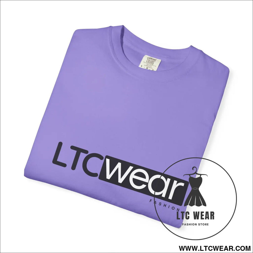 Minimal garment-dyed streetwear tee ltc wear - t-shirt