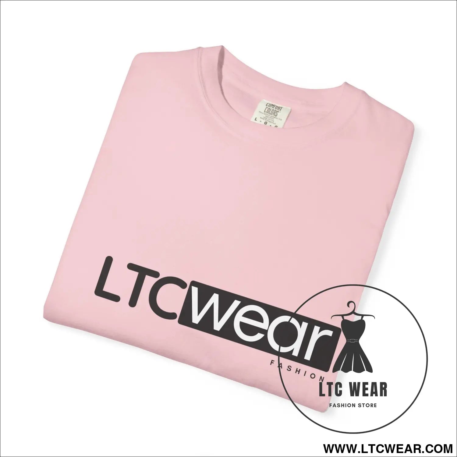 Minimal garment-dyed streetwear tee ltc wear - t-shirt