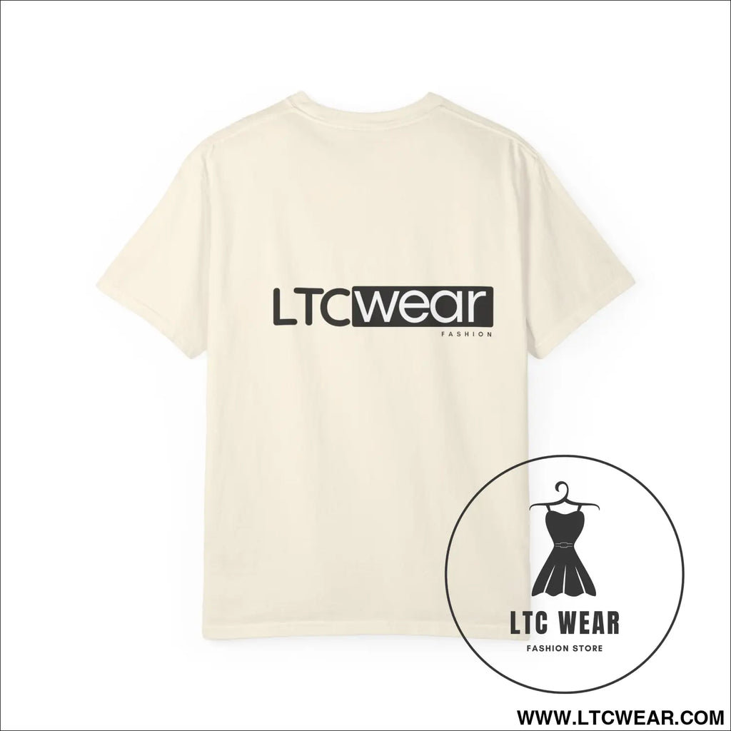 Minimal garment-dyed streetwear tee ltc wear - t-shirt