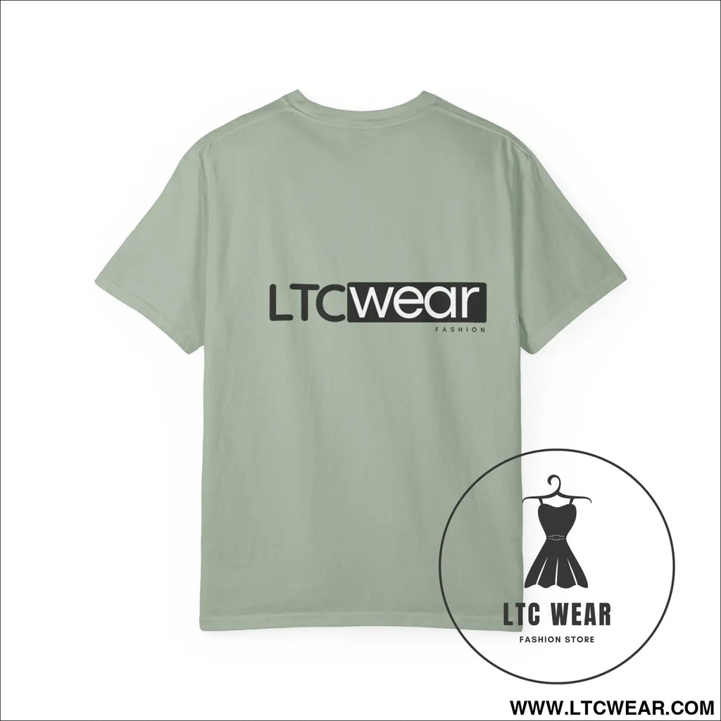Minimal garment-dyed streetwear tee ltc wear - t-shirt