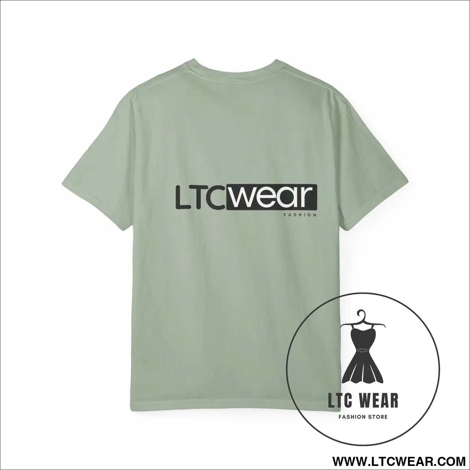 Minimal garment-dyed streetwear tee ltc wear - t-shirt