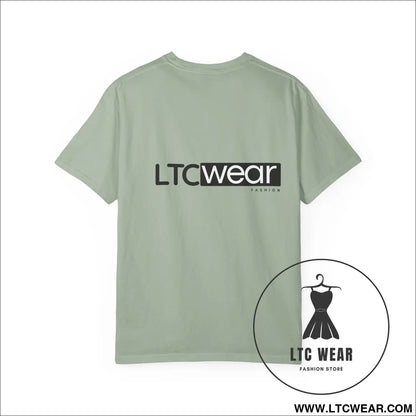 Minimal garment-dyed streetwear tee ltc wear - t-shirt