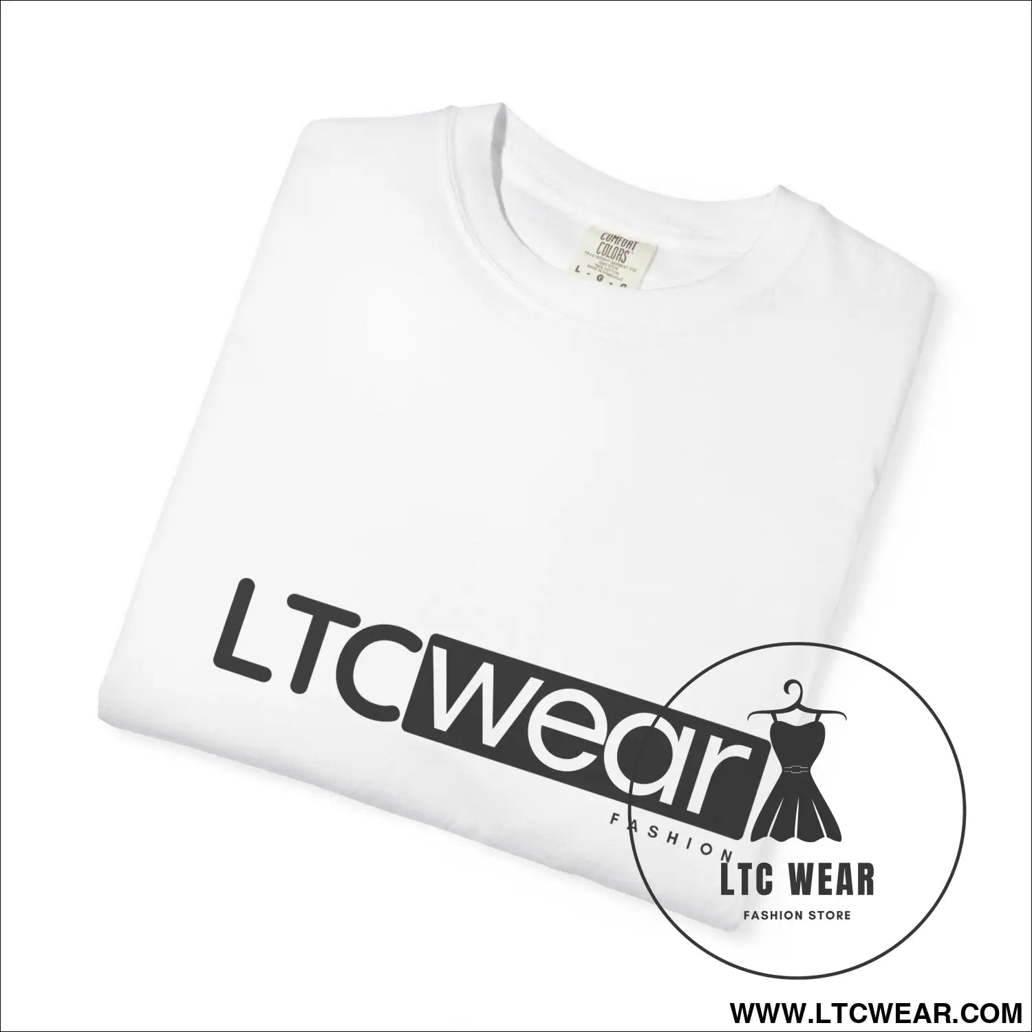 Minimal garment-dyed streetwear tee ltc wear - t-shirt