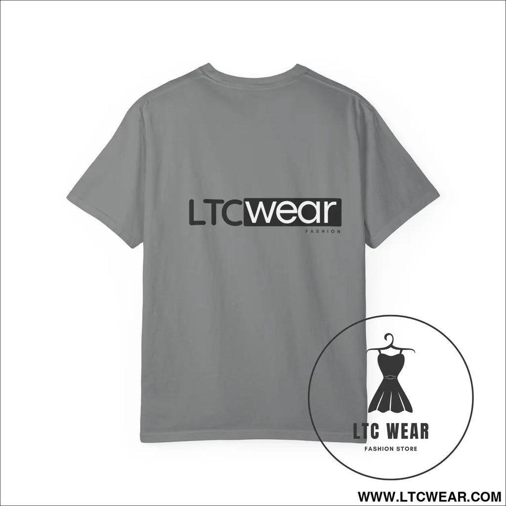 Minimal garment-dyed streetwear tee ltc wear - t-shirt