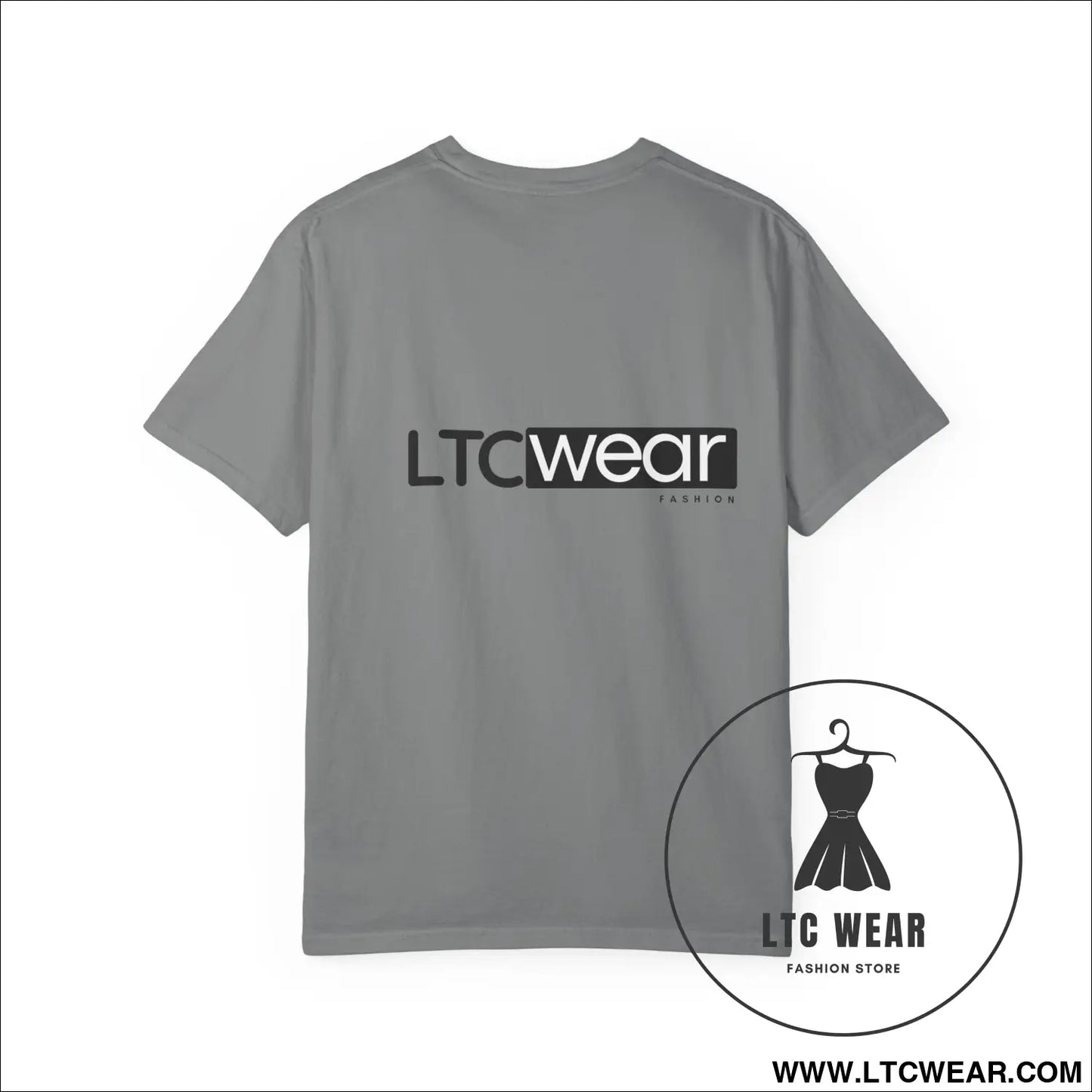Minimal garment-dyed streetwear tee ltc wear - t-shirt
