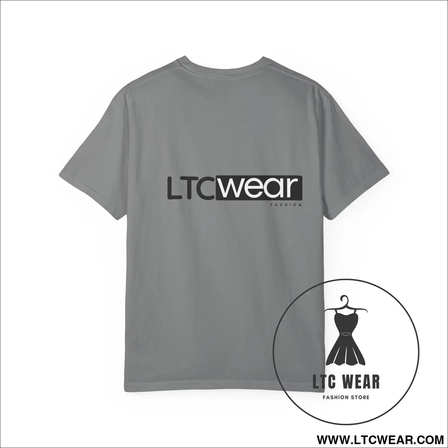 Minimal garment-dyed streetwear tee ltc wear - t-shirt