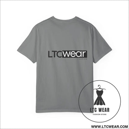Minimal garment-dyed streetwear tee ltc wear - t-shirt
