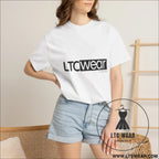 Minimal garment-dyed streetwear tee ltc wear - t-shirt