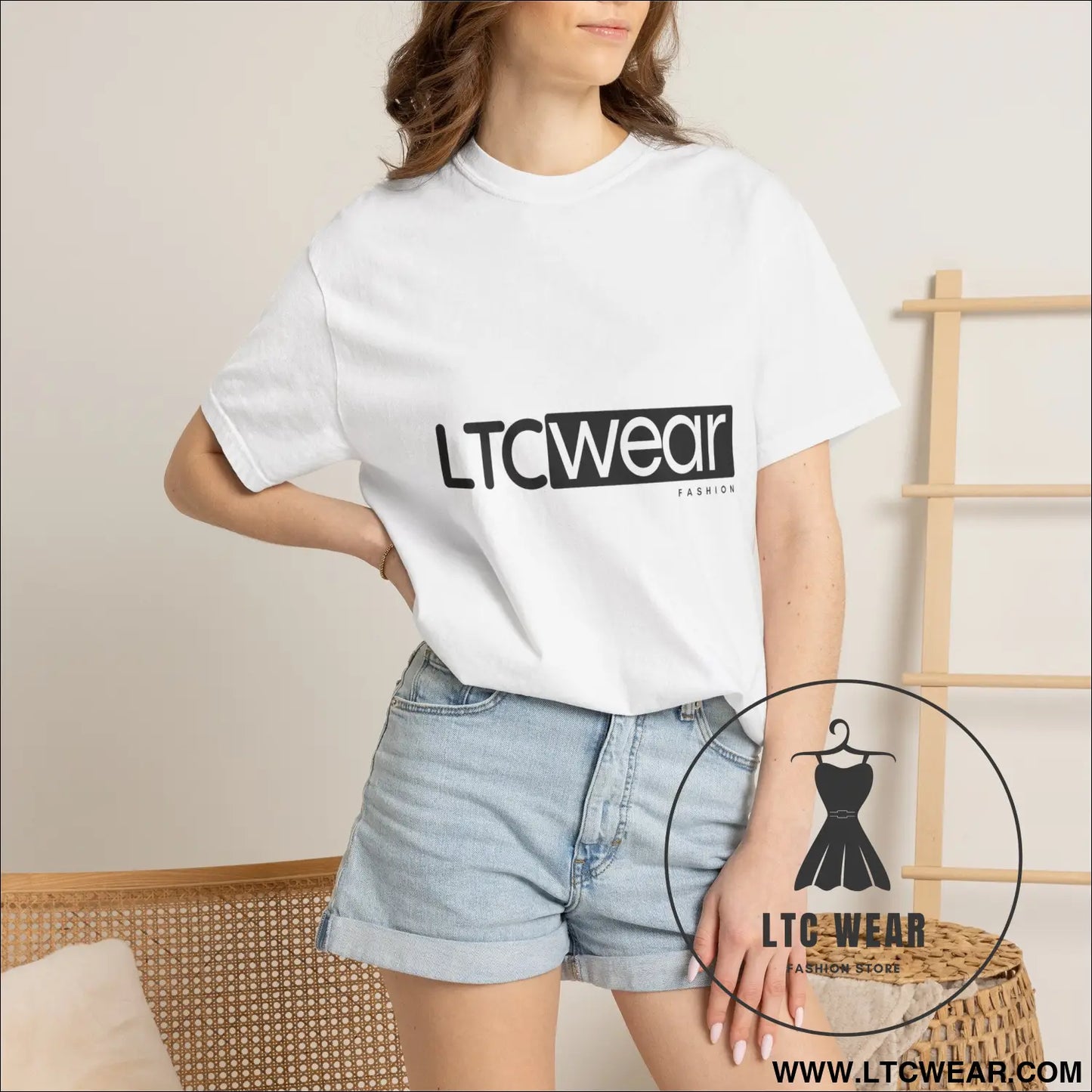 Minimal garment-dyed streetwear tee ltc wear - t-shirt