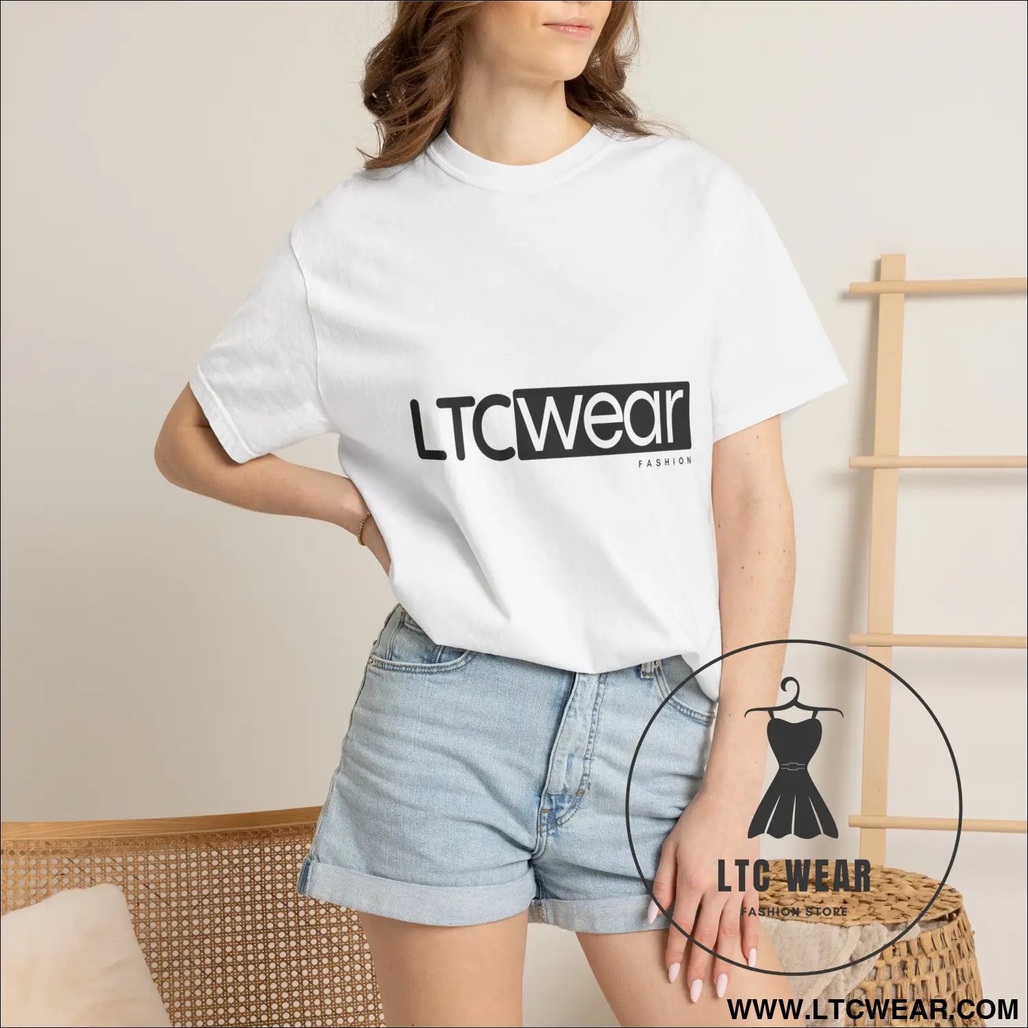 Minimal garment-dyed streetwear tee ltc wear - t-shirt