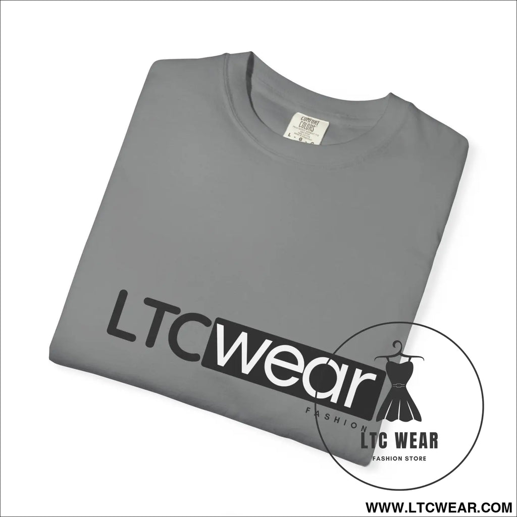 Minimal garment-dyed streetwear tee ltc wear - t-shirt