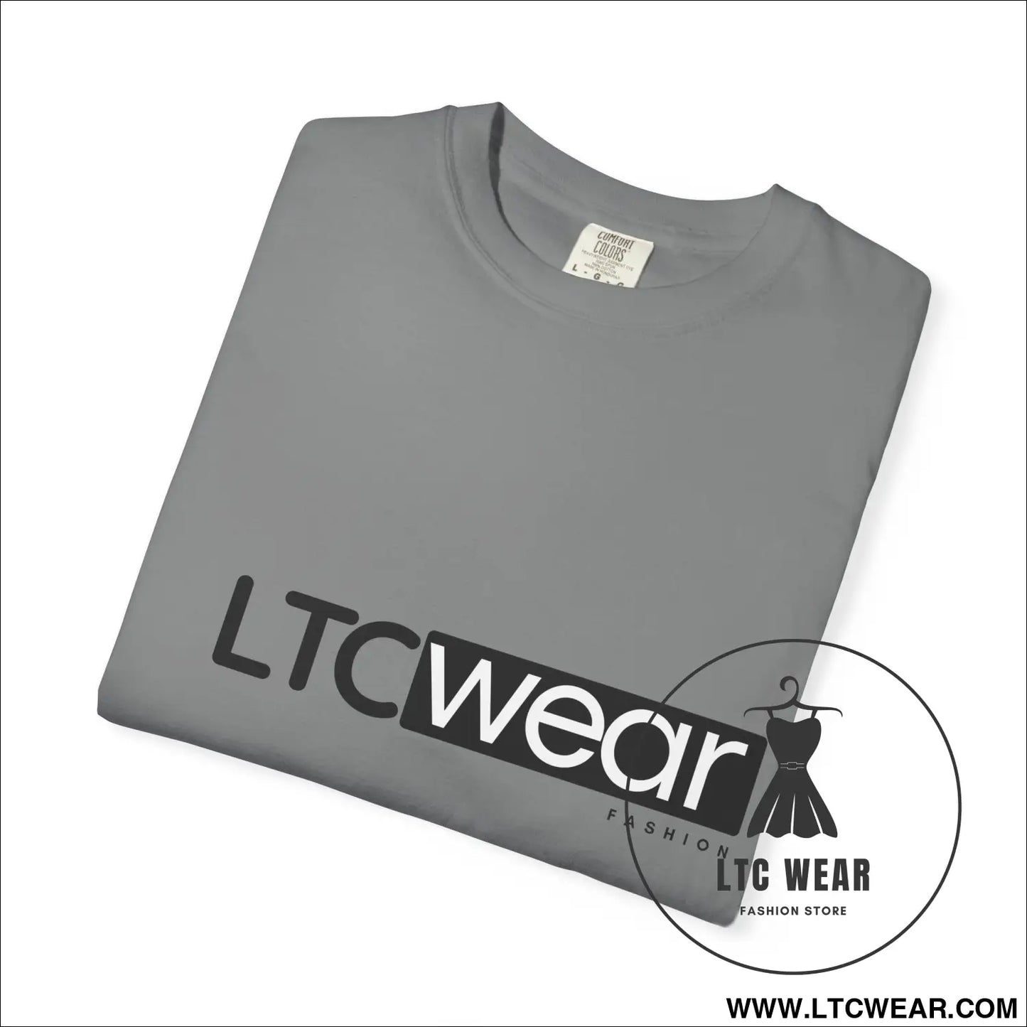 Minimal garment-dyed streetwear tee ltc wear - t-shirt