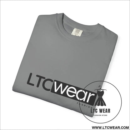 Minimal garment-dyed streetwear tee ltc wear - t-shirt