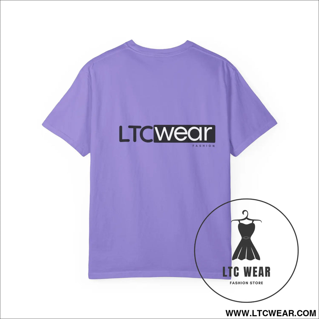 Minimal garment-dyed streetwear tee ltc wear - t-shirt
