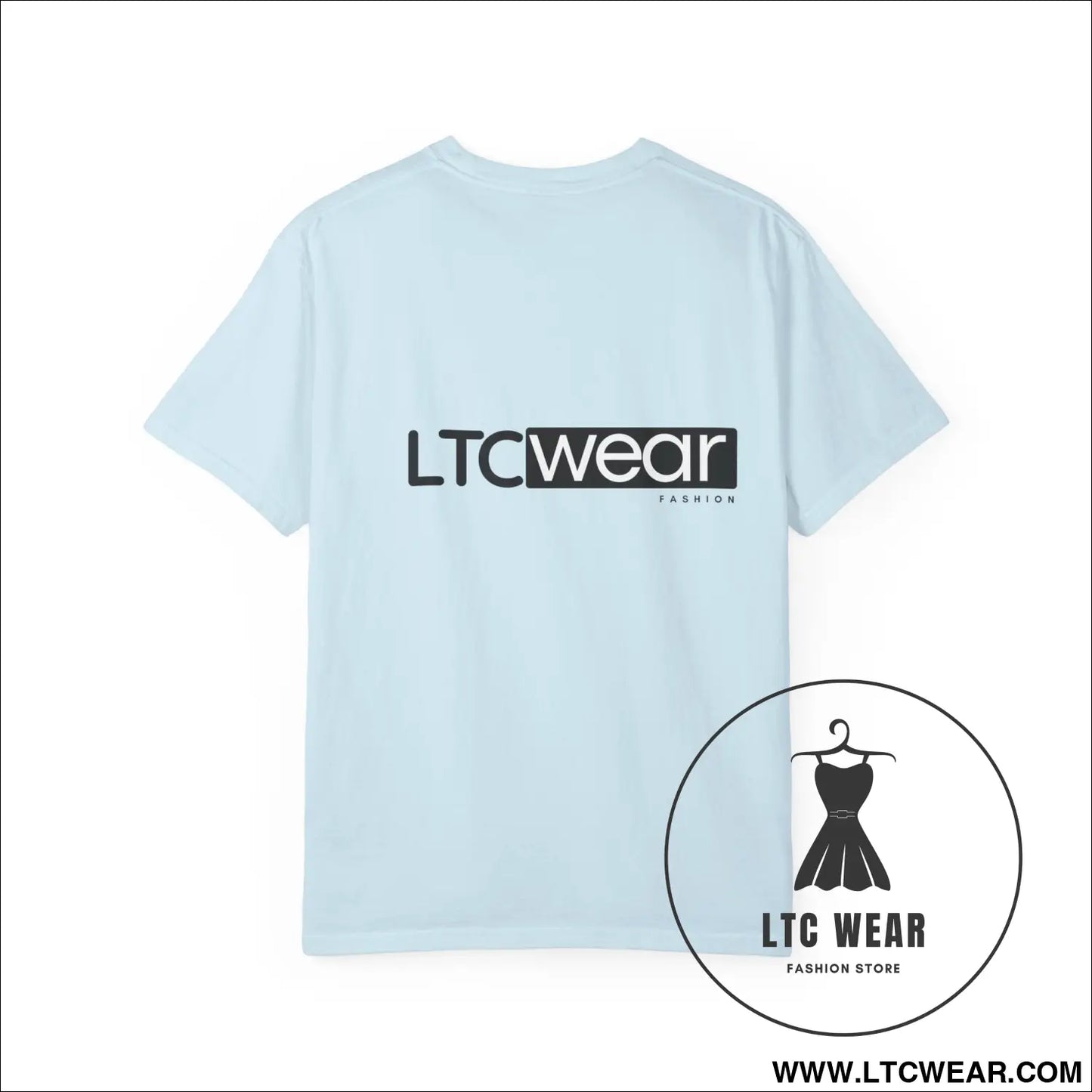 Minimal garment-dyed streetwear tee ltc wear - t-shirt