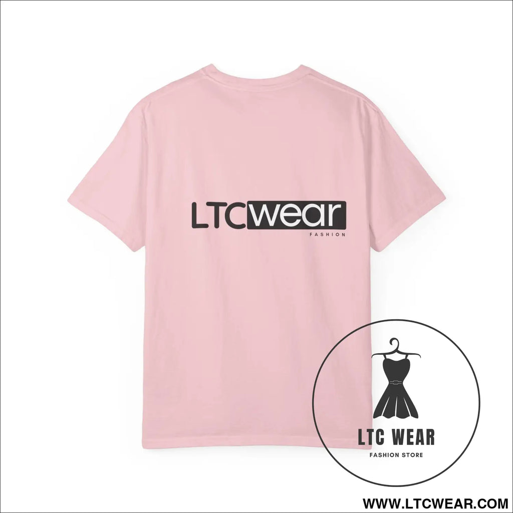 Minimal garment-dyed streetwear tee ltc wear - t-shirt