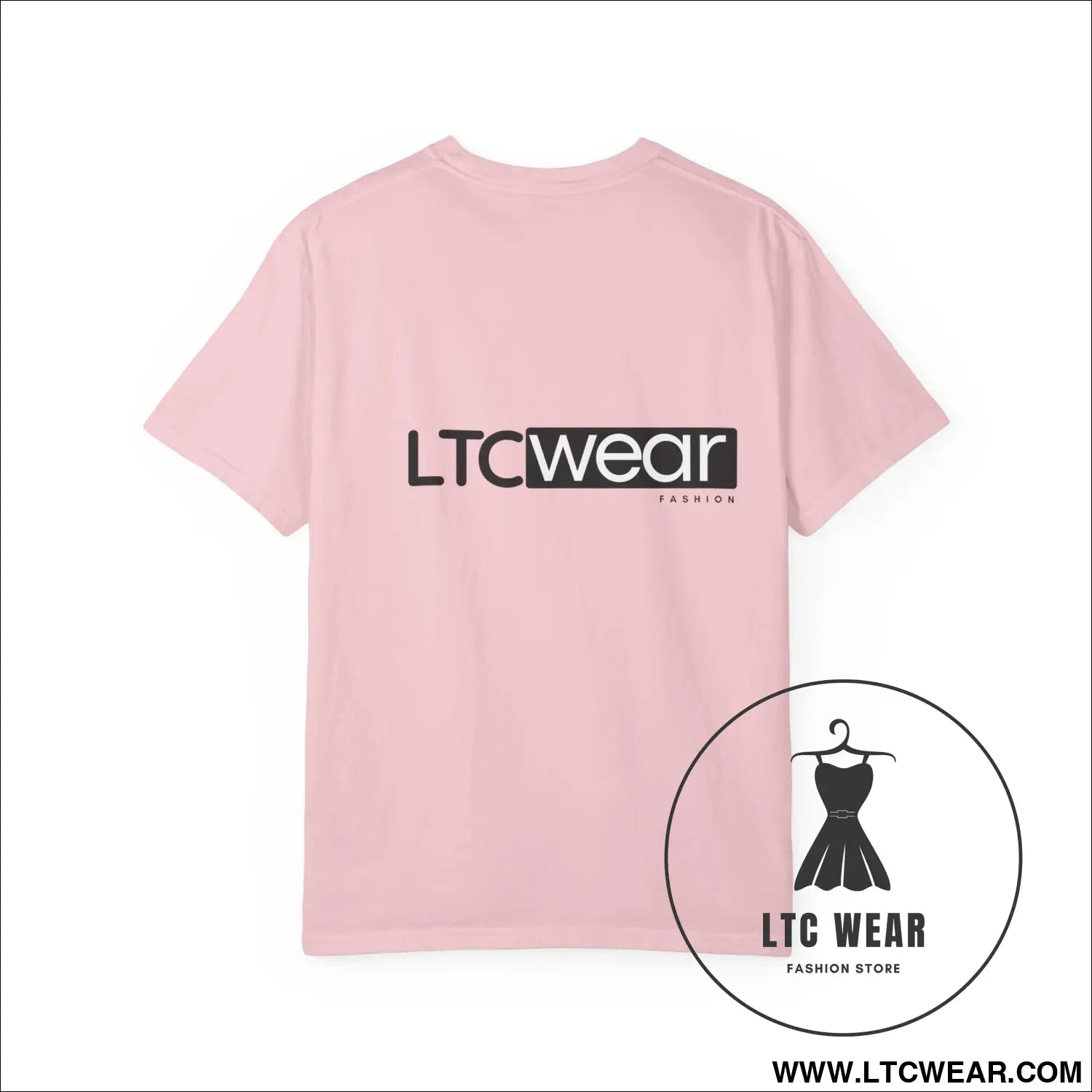 Minimal garment-dyed streetwear tee ltc wear - t-shirt