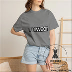 Minimal garment-dyed streetwear tee ltc wear - t-shirt
