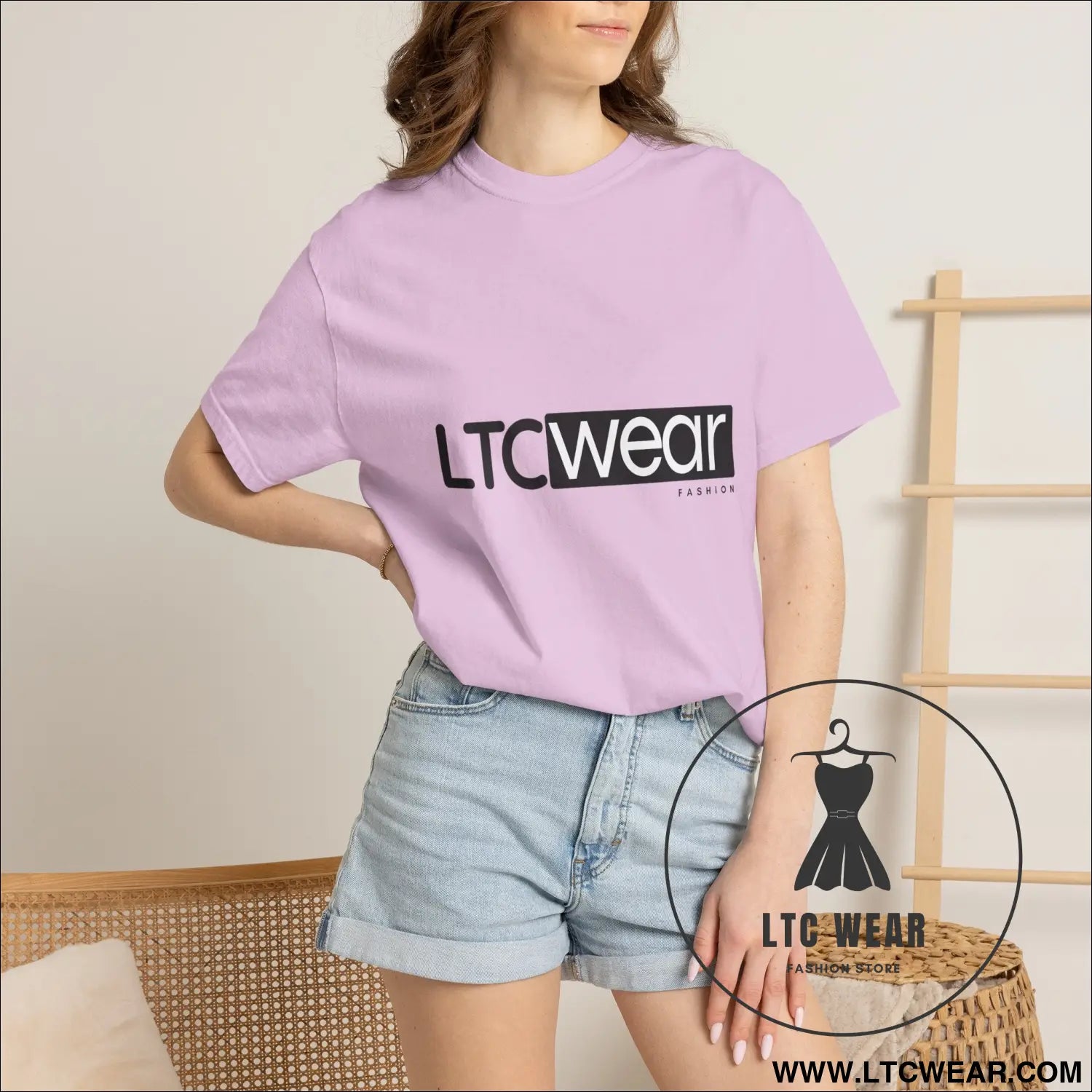 Minimal garment-dyed streetwear tee ltc wear - t-shirt