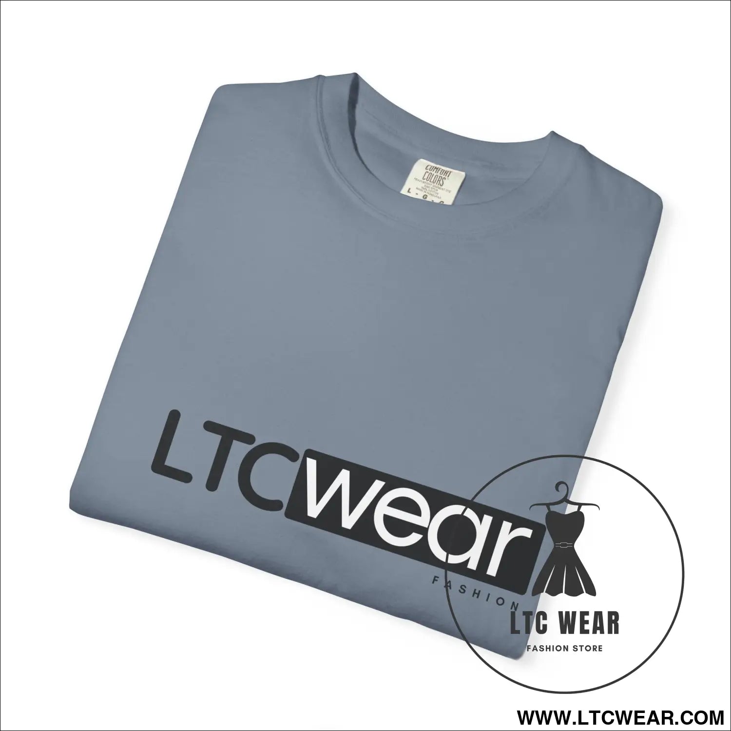 Minimal garment-dyed streetwear tee ltc wear - t-shirt