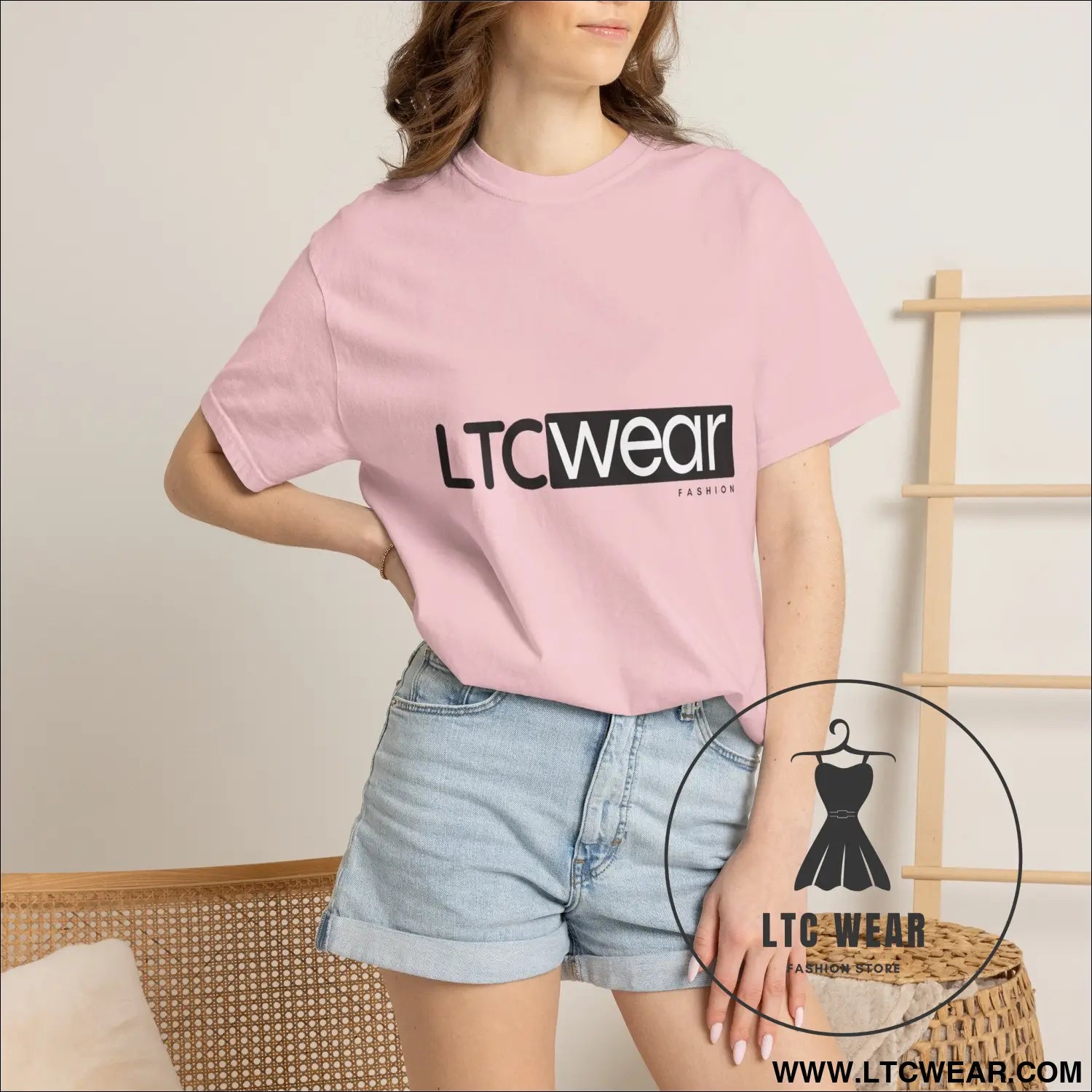 Minimal garment-dyed streetwear tee ltc wear - t-shirt