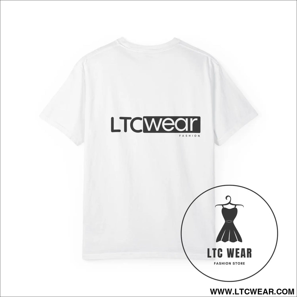 Minimal garment-dyed streetwear tee ltc wear - t-shirt