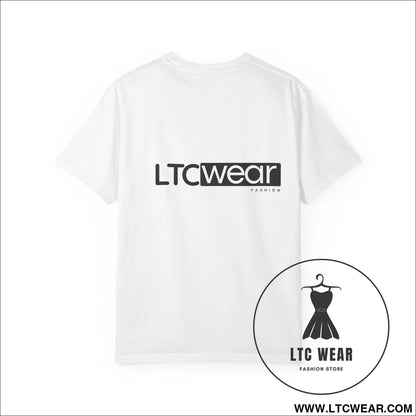 Minimal garment-dyed streetwear tee ltc wear - t-shirt