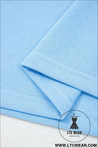 Mist blue usa flag textured patchwork cap sleeve tee - tops & tees