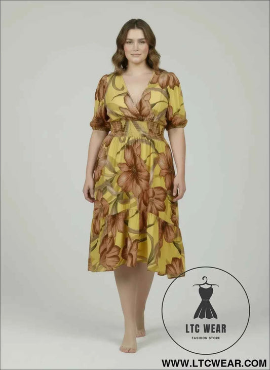 Mlle Gabrielle Floral Dress