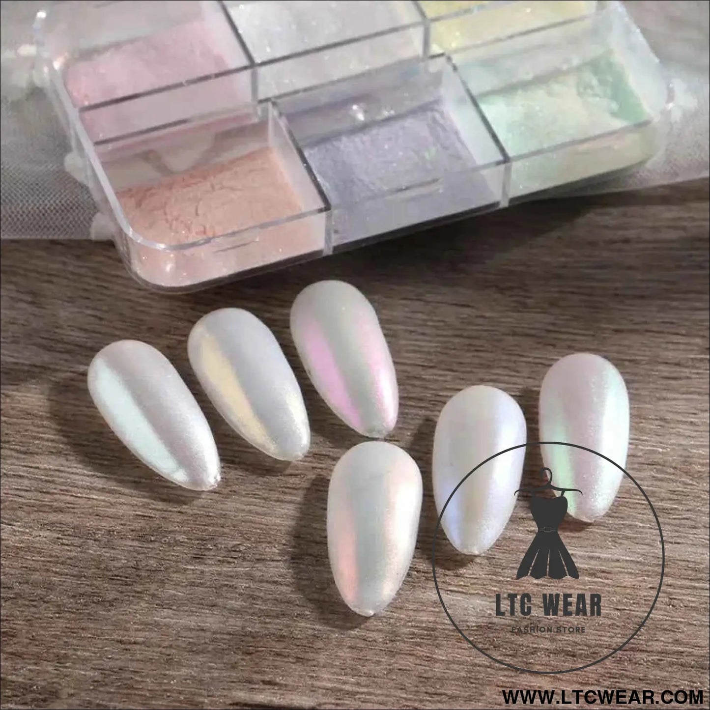 Moonlight Metallic Chrome Nail Powder for Stunning Effects