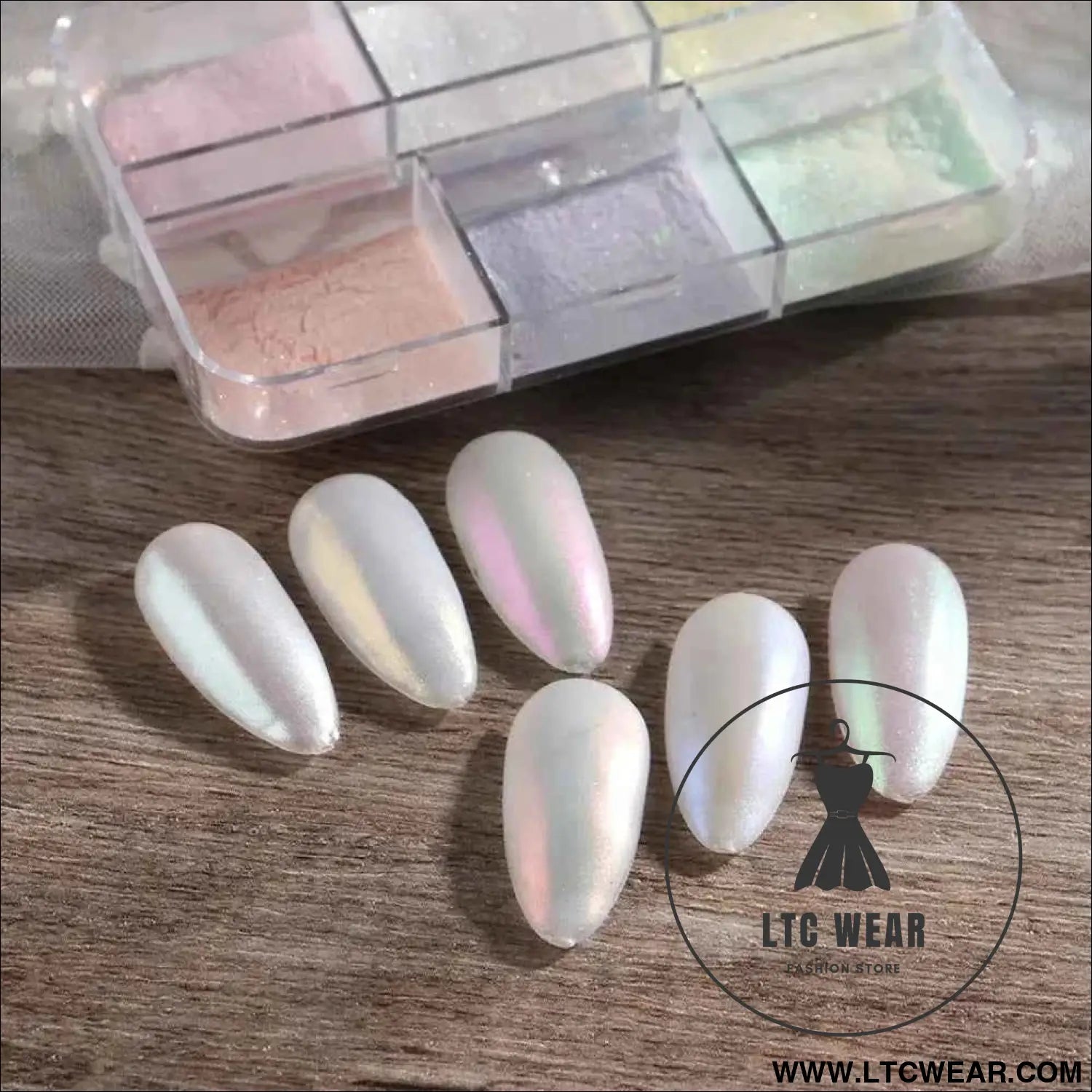 Moonlight Metallic Chrome Nail Powder for Stunning Effects