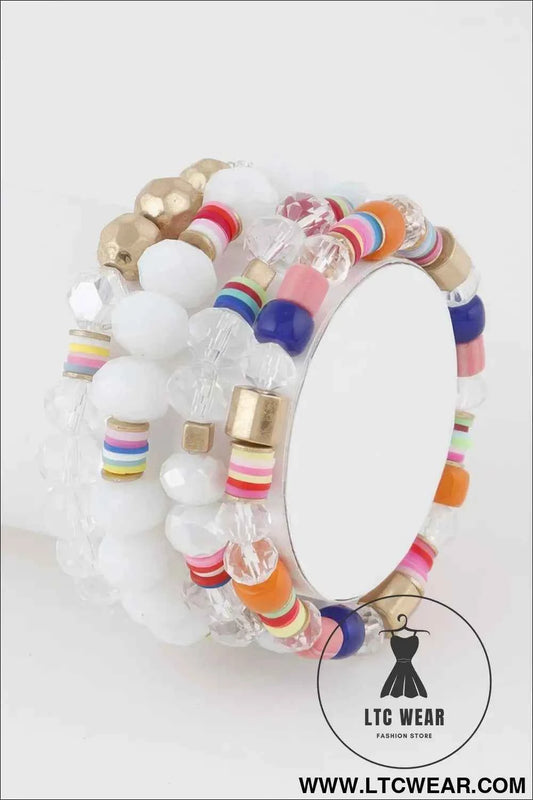 Multi Bead Bracelet - Handmade Colorful Jewelry for Every Occasion