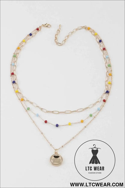 Multi Bead Necklace