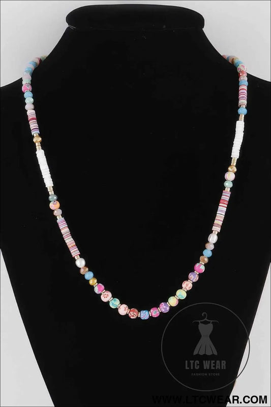 Multi Beaded Necklace