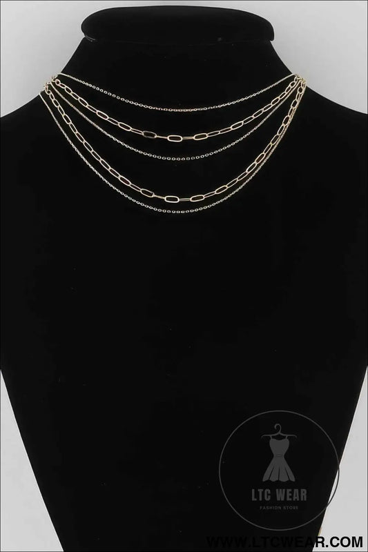 Multi Chain Necklace