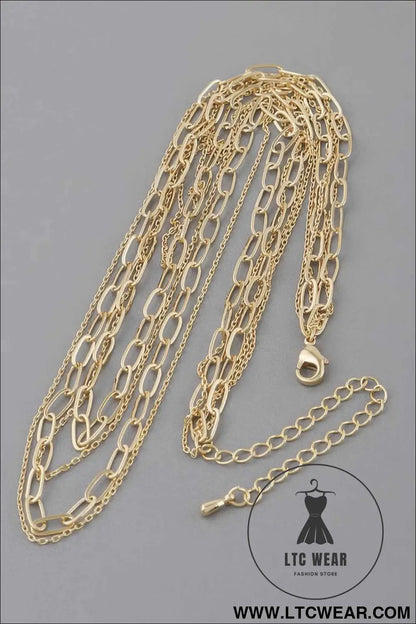 Multi Chain Necklace