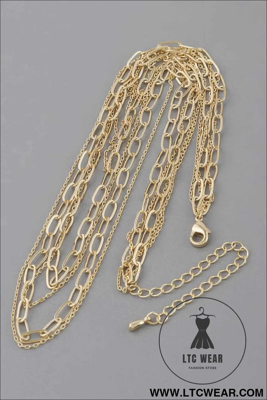 Multi Chain Necklace