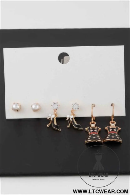 Multi Fashion Earrings Set