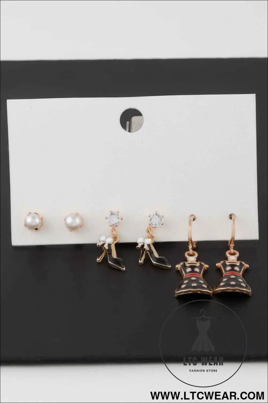 Multi Fashion Earrings Set