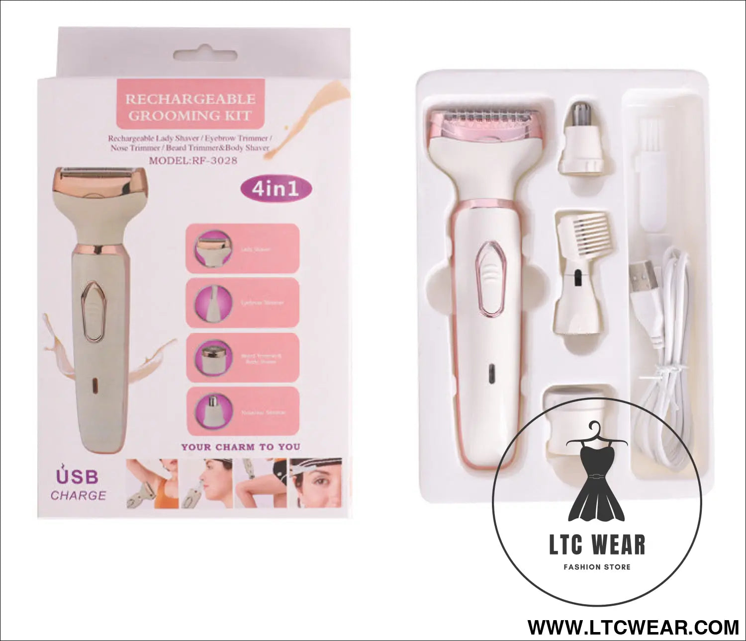 Multi functional lady hair repair device usb charging travel can carry eyebrow armpit hair bestie giftcare small home