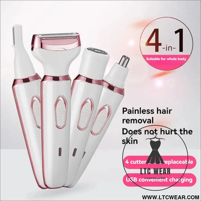 Multi functional lady hair repair device usb charging travel can carry eyebrow armpit hair bestie giftcare small home