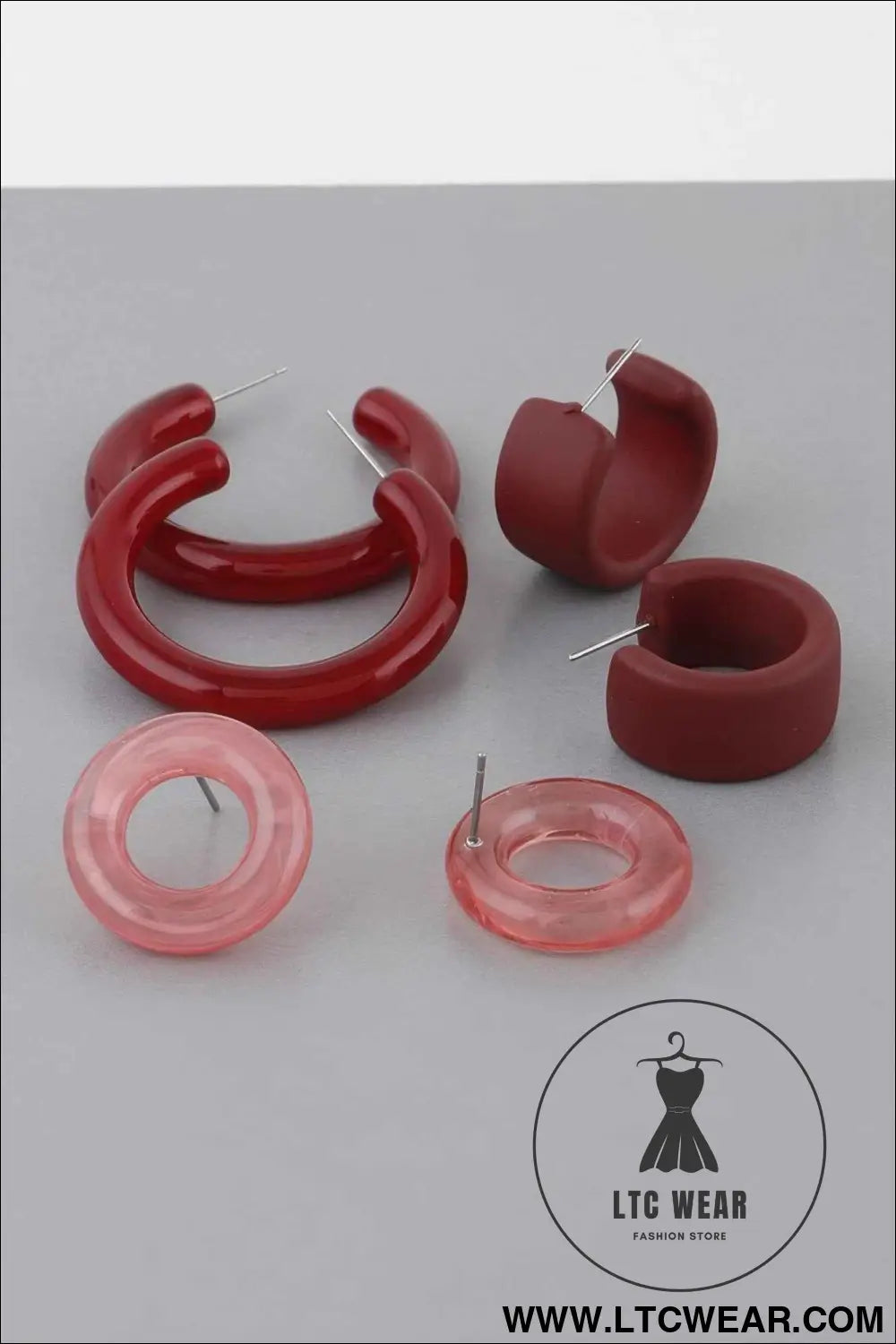 Multi Hoop Earrings Set